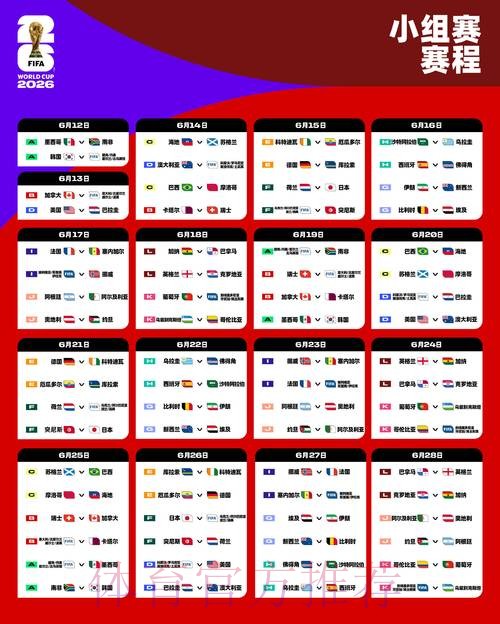 世界杯赛程高清 世界杯赛程高清